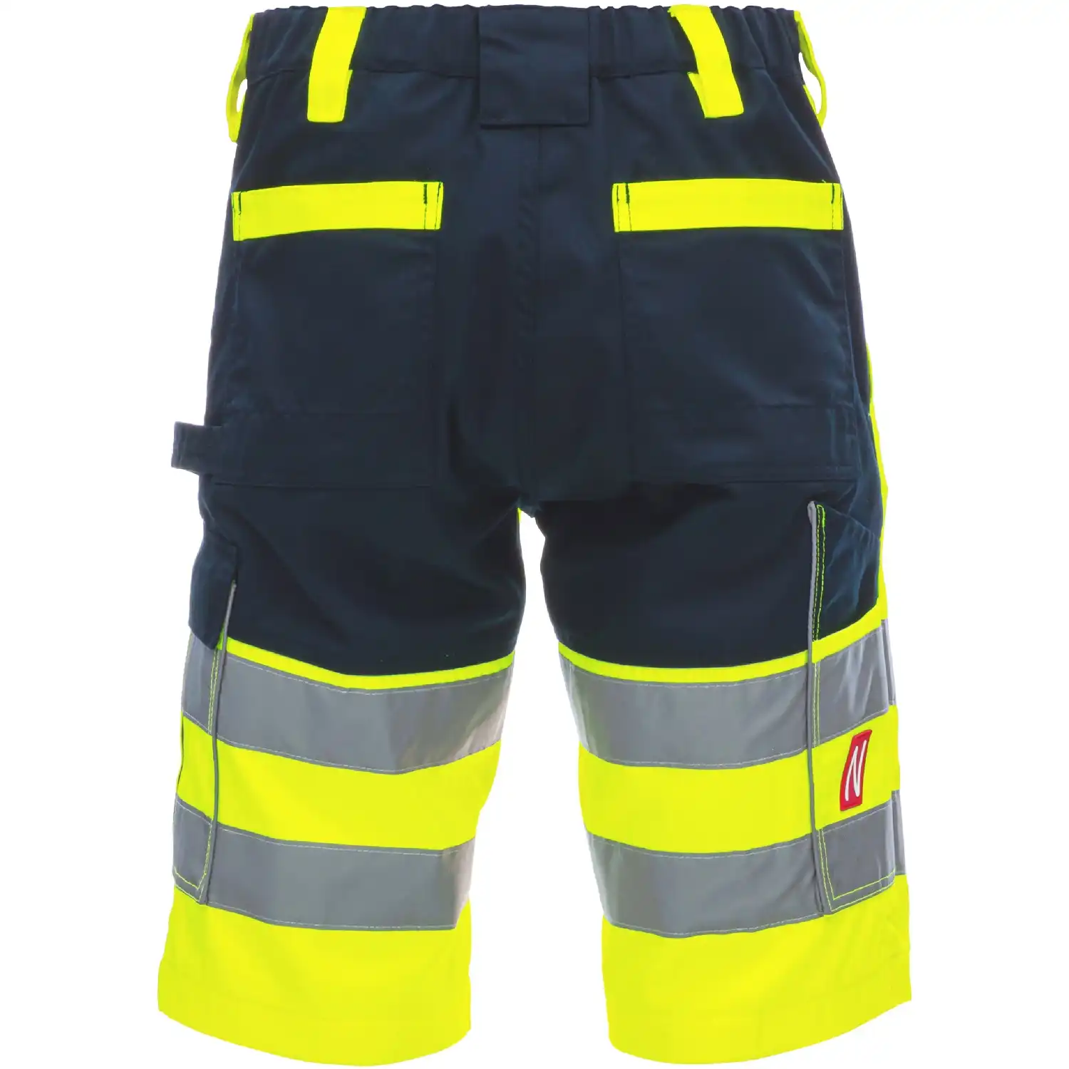 Warnschutz Shorts "MOTION TEX VIZ" in gelb/marine, 50 - Thumbnail 2