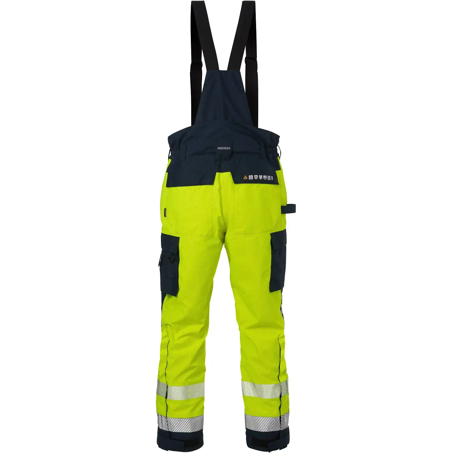 Multinorm Funktionshose "2095 GXW" Gore-Tex® Pyrad® gelb/marine in L - Thumbnail 2