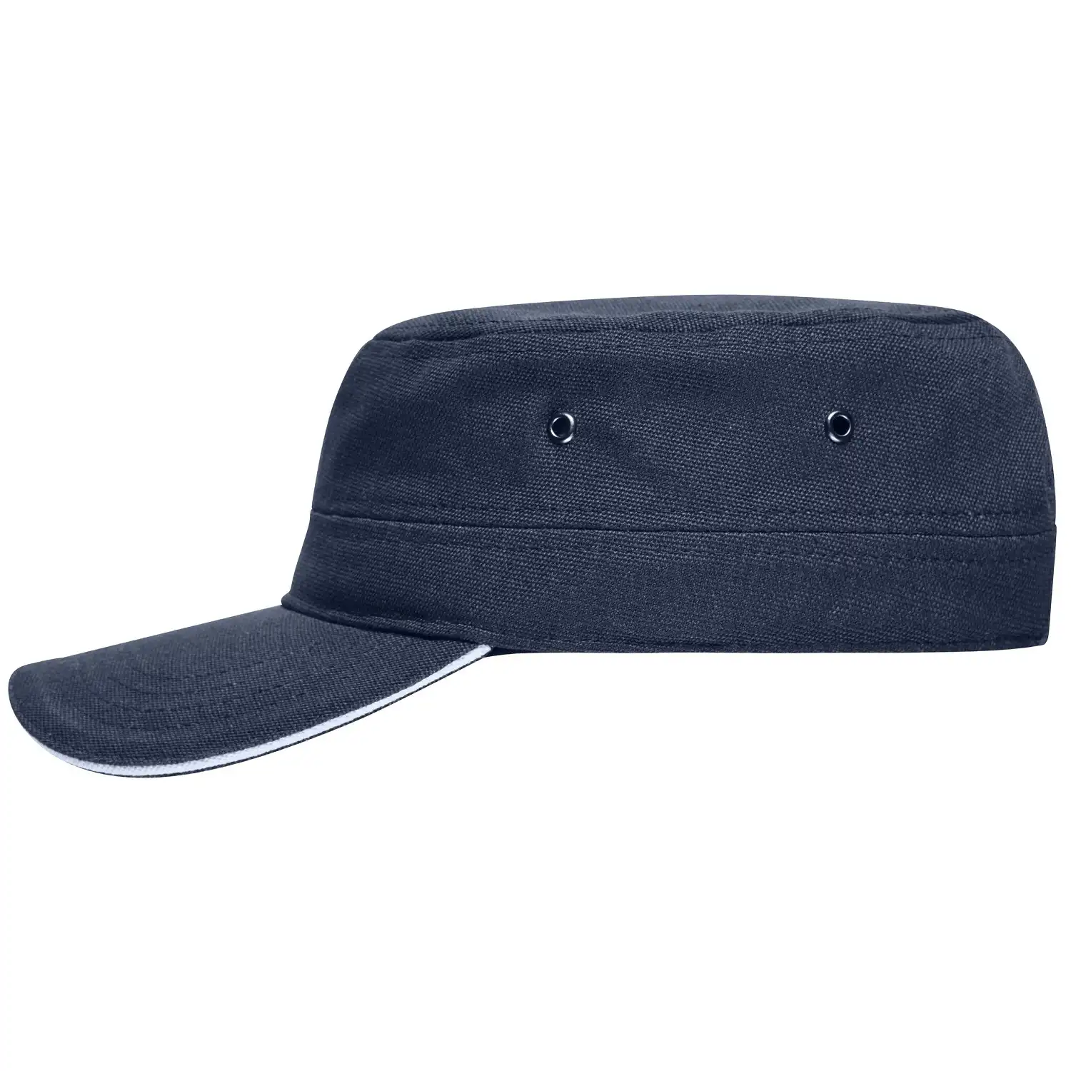 Basecap "MB6555" Military-Sandwich-Cap in navy/white - Bild 1