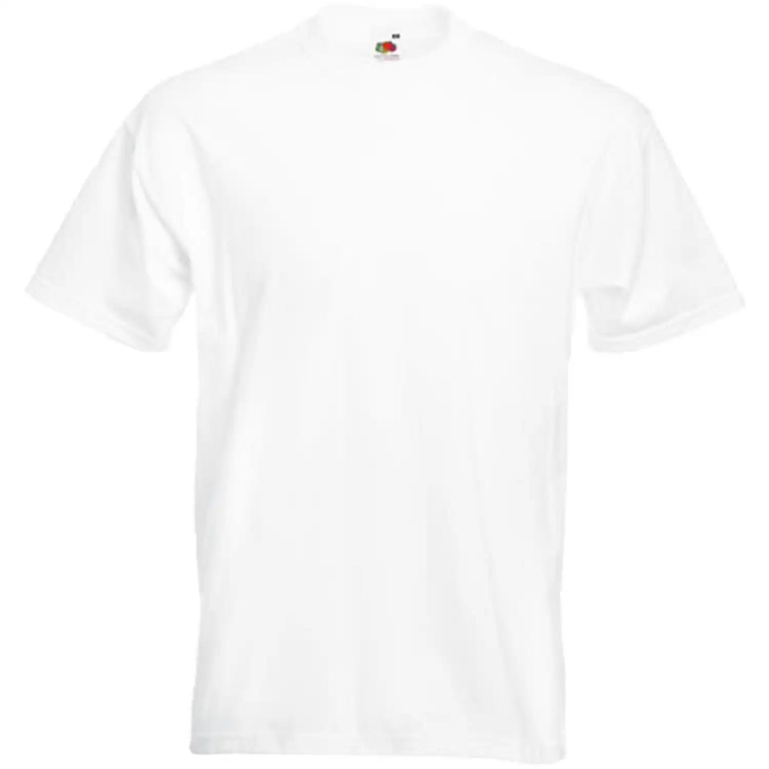 T-Shirt "F181" 100% Baumwolle Super Premium in L, Weiß - Thumbnail 1