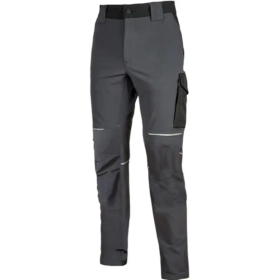 Stretch Bundhose "WORLD" Future in asphalt grey, S (DE size: XS) - Thumbnail 1