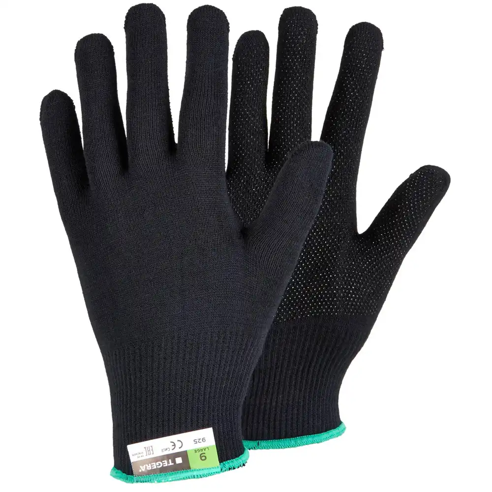 Baumwoll-Montagehandschuhe mit PVC-Noppen "925" in 9 (L) - Thumbnail 1