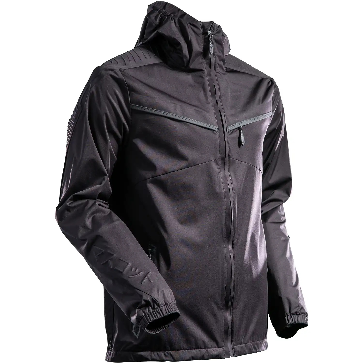 Arbeitsjacke "22201-615" Customized in schwarz, XXL - Thumbnail 1