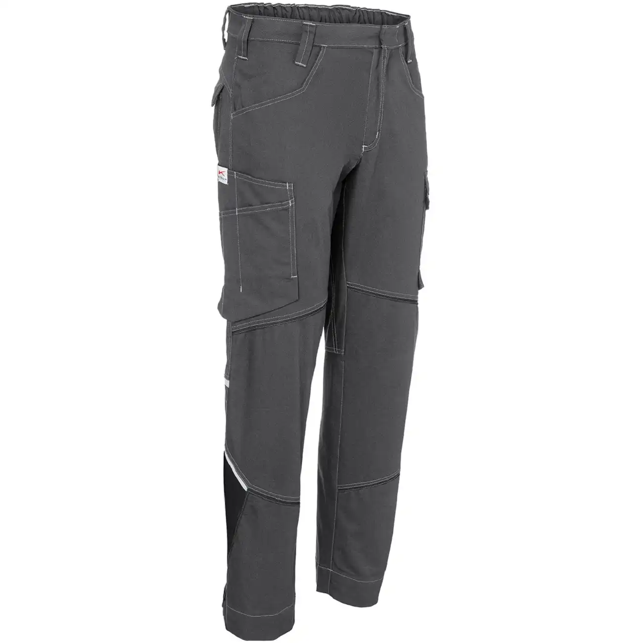Bundhose "ICONIQ Cotton" in anthrazit/schwarz, 54 - Bild 1