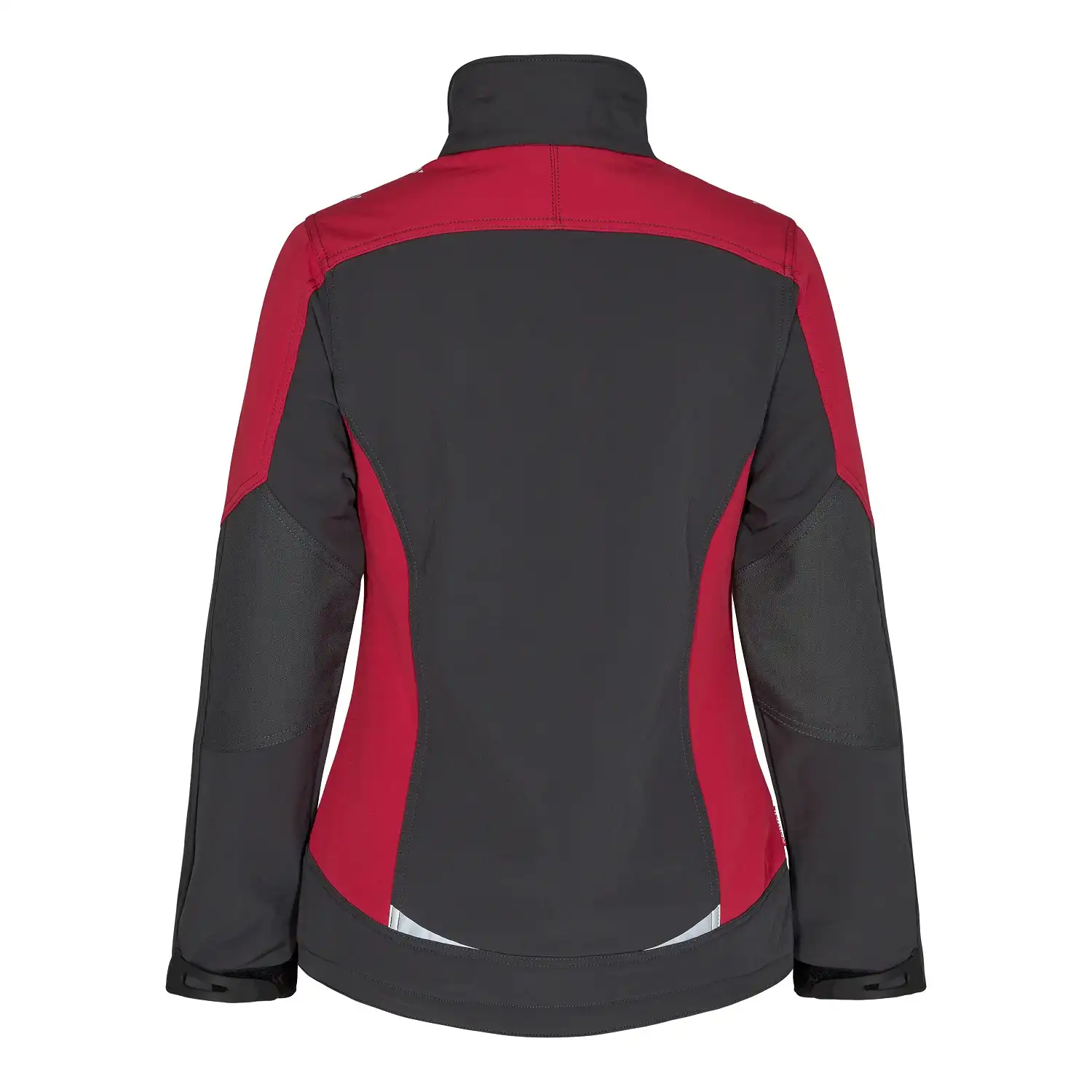 Damen Softshelljacke "8815-229" Galaxy in grau/rot, L - Thumbnail 2