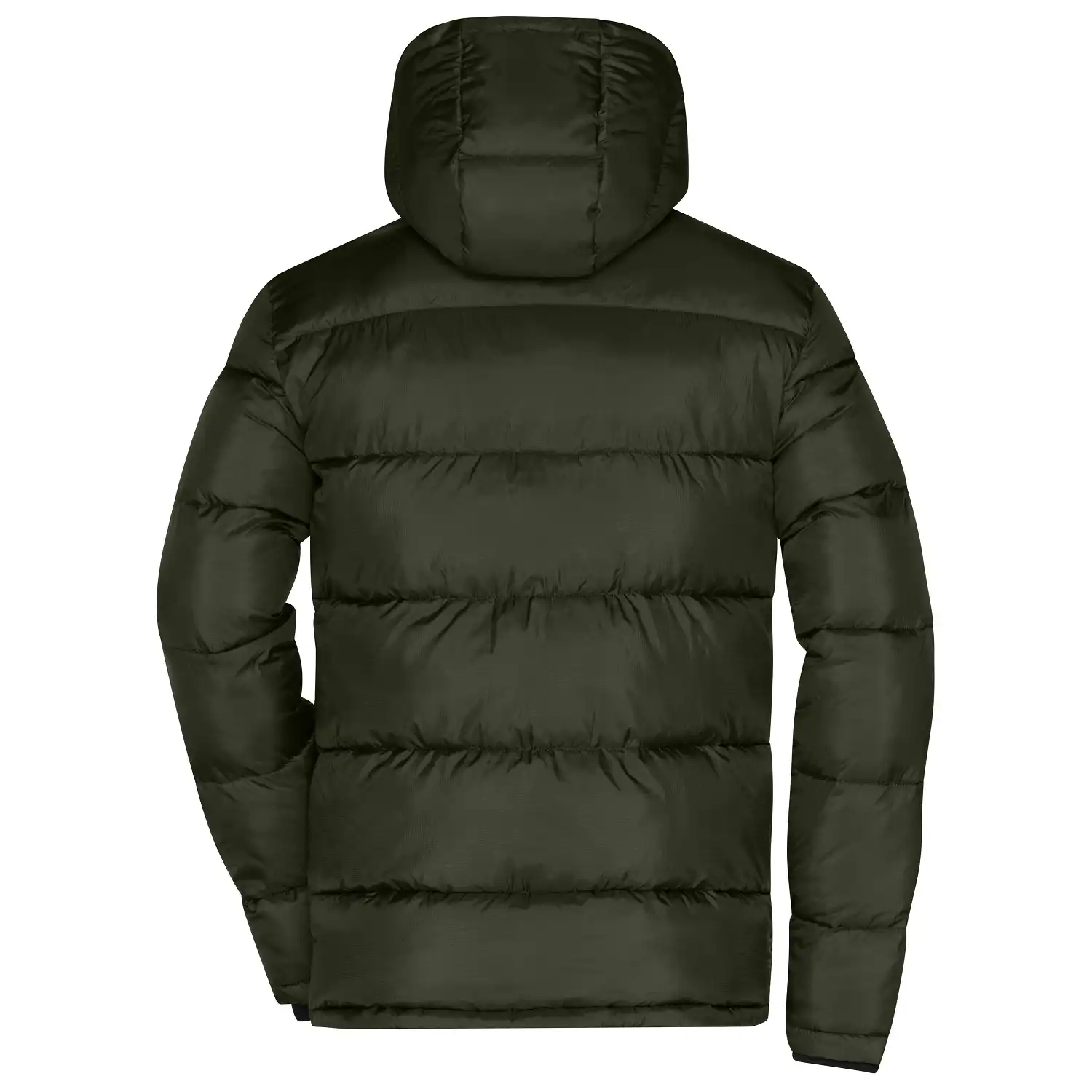 Winter-Steppjacke "JN1168" in deep-forest/yellow, M - Thumbnail 2