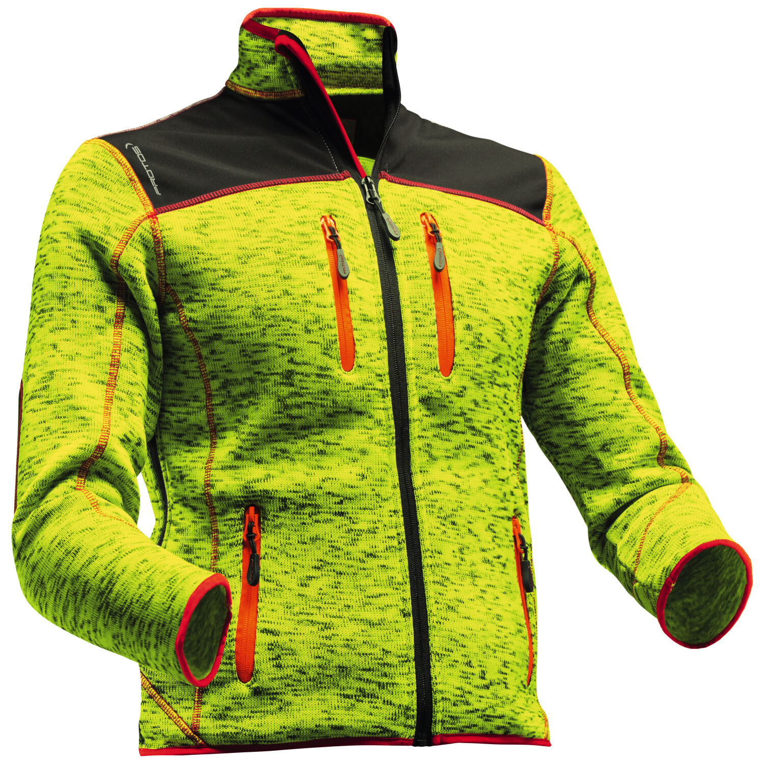 Inuit Jacke Kids "PROTOS®" in leuchtgelb, S - Thumbnail 1