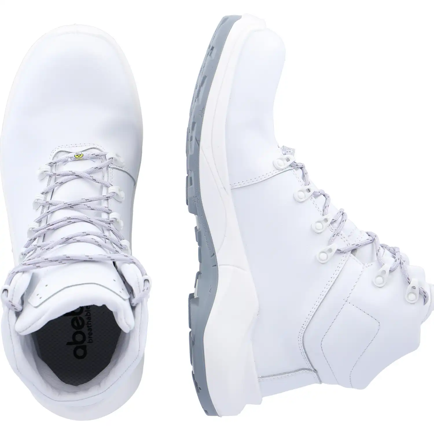 Sicherheitshochschuhe S3 "5012857" ESD Food Trax weiß in 46 - Thumbnail 2