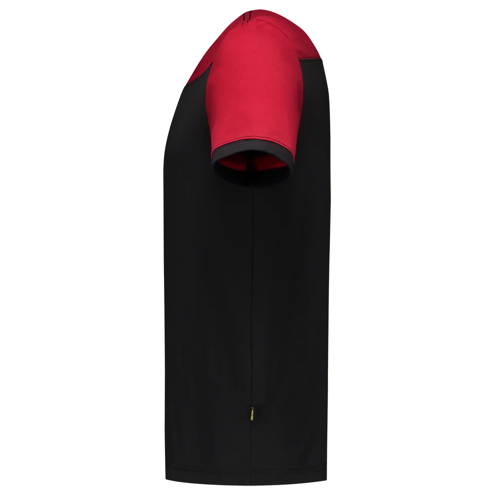 T-Shirt Bicolor "102006" Workwear in black/red, M - Thumbnail 3