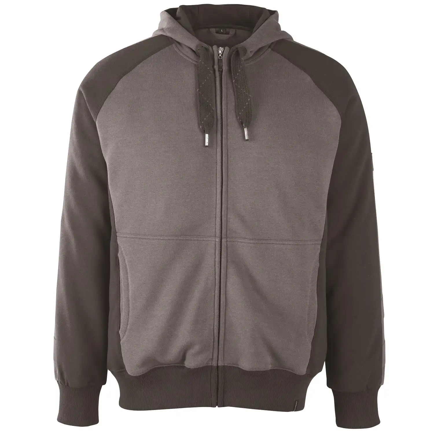 Kapuzen-Sweatshirt "WIESBADEN" Unique in anthrazit/schwarz, XXL - Thumbnail 1