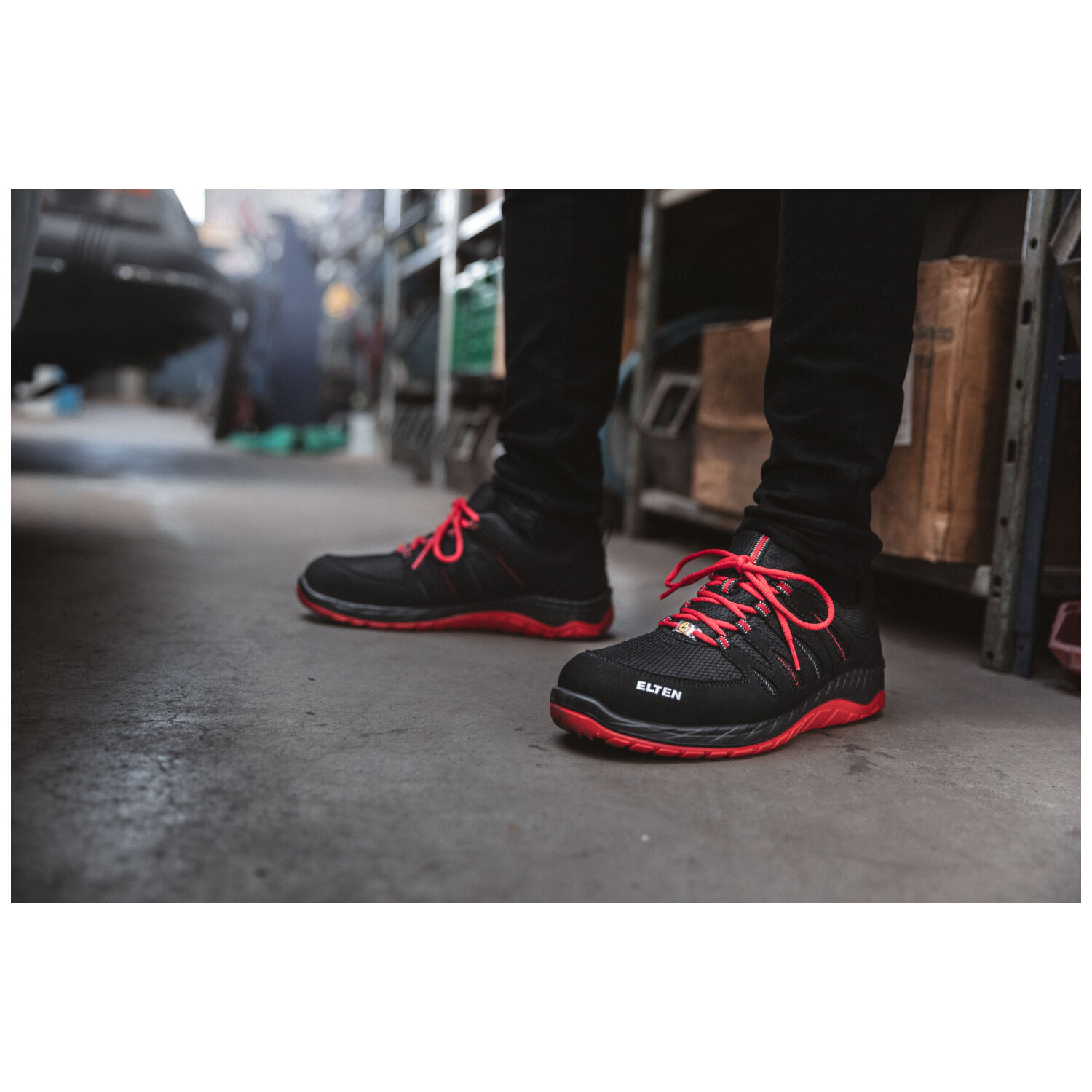 Sicherheitshalbschuhe S3 "MADDOX black low" WELLMAXX in 43 - Thumbnail 5