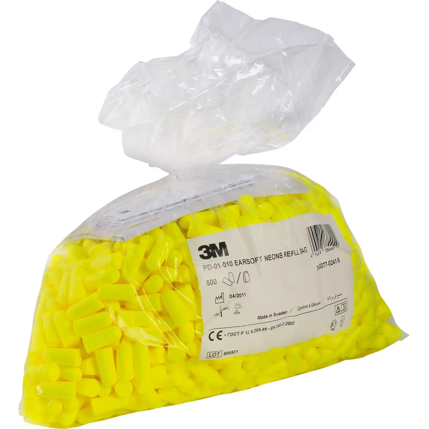 Nachfüllpack für Refill Aufsatz Yellow Neon | 500 Paar pro Packung - Thumbnail 1