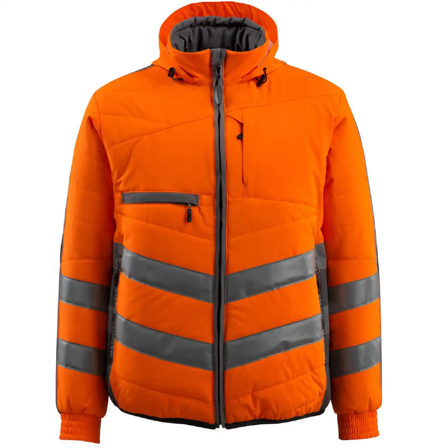 Warnschutz Thermojacke "DARTFORD" Safe Supreme in warnorange/anthrazit, XXL - Thumbnail 1