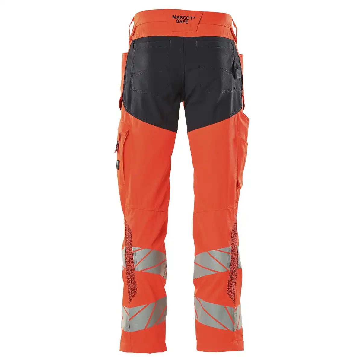 Warnschutz Bundhose Kl.2 "ACCELERATE SAFE" in rot/schwarzblau, 82C44 (EU 44) - Thumbnail 2