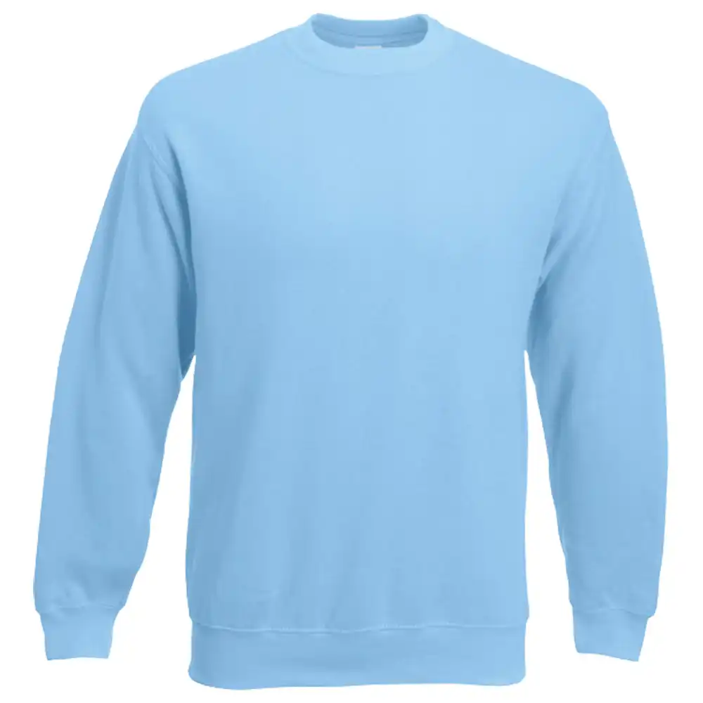 Sweatshirt "F324" Classic Set-In in sky blue, L - Bild 1