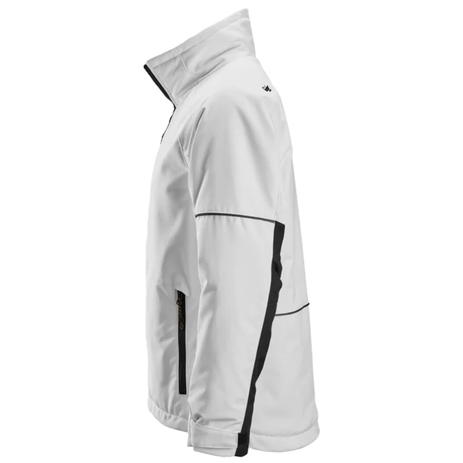 Herren Winterjacke "1158" in weiß/schwarz, L - Thumbnail 4