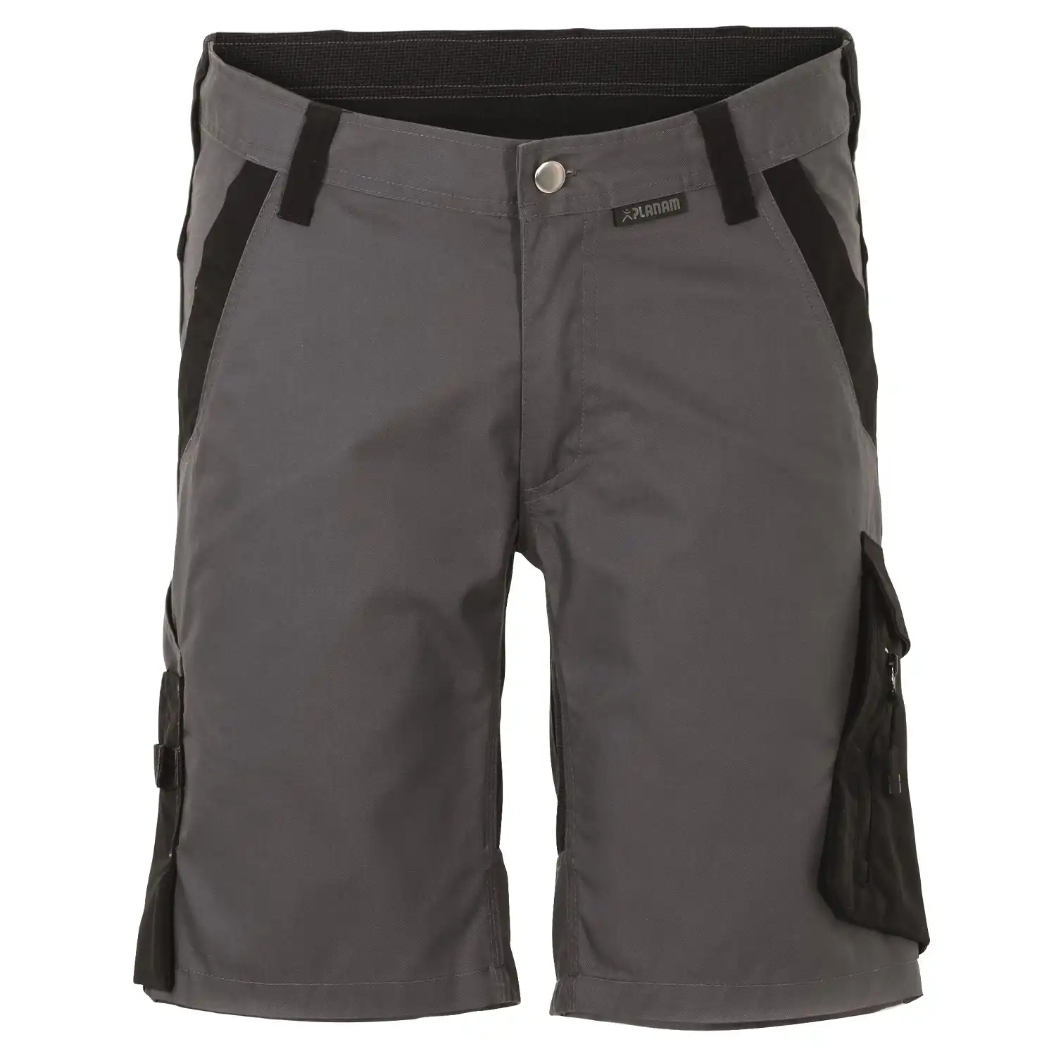 Stretch-Shorts "Norit" in schiefer/schwarz, XXL - Bild 1