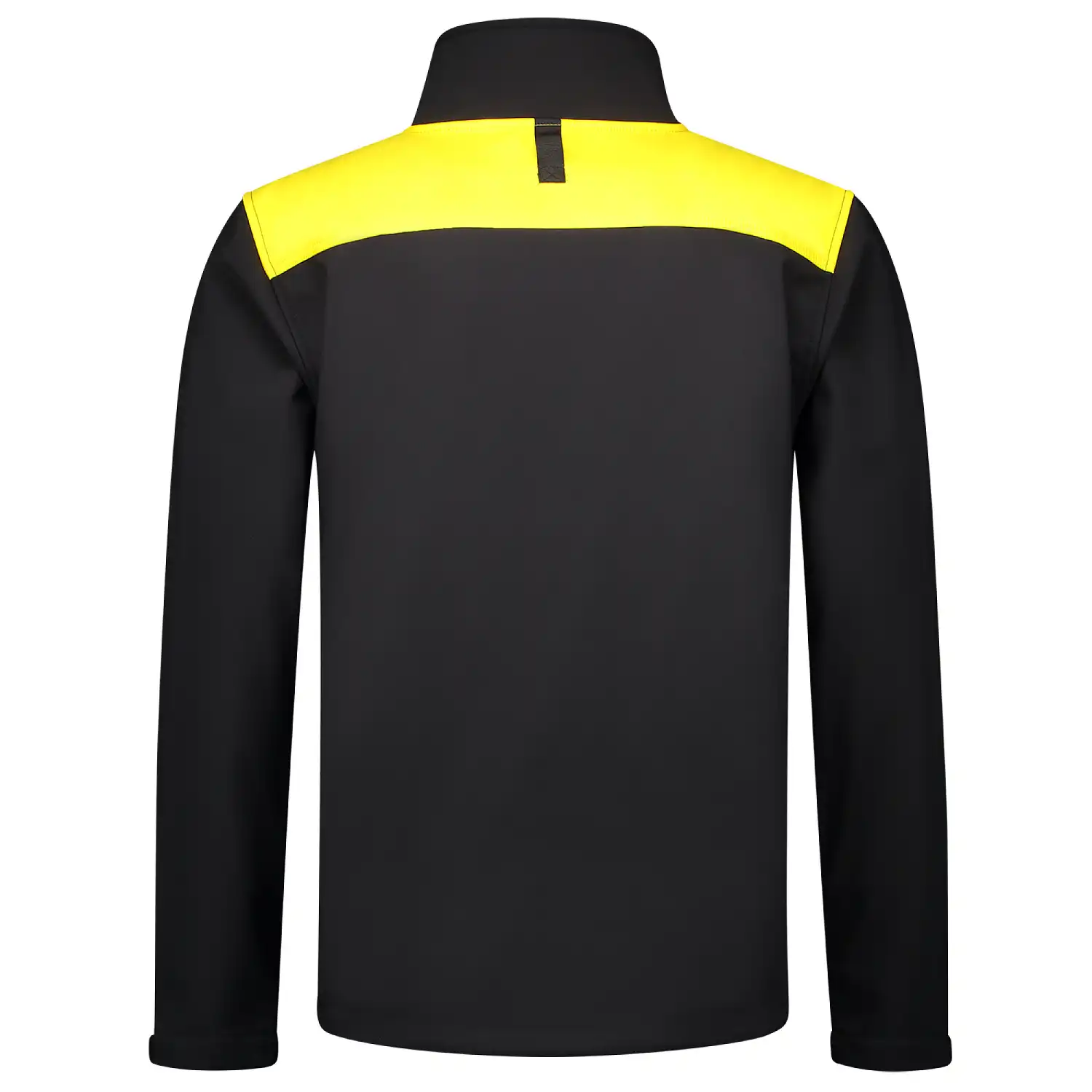Softshelljacke Bicolor "402021" Workwear in black/yellow, XS - Thumbnail 2