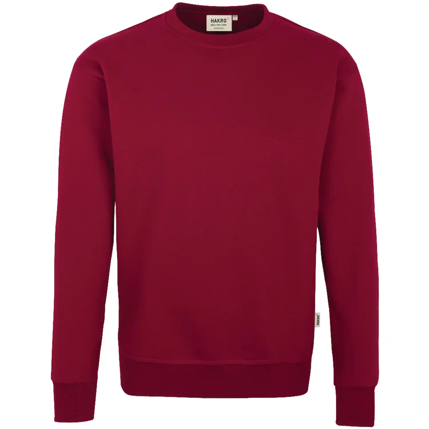 Sweatshirt "Premium" 471 in weinrot, L - Thumbnail 1