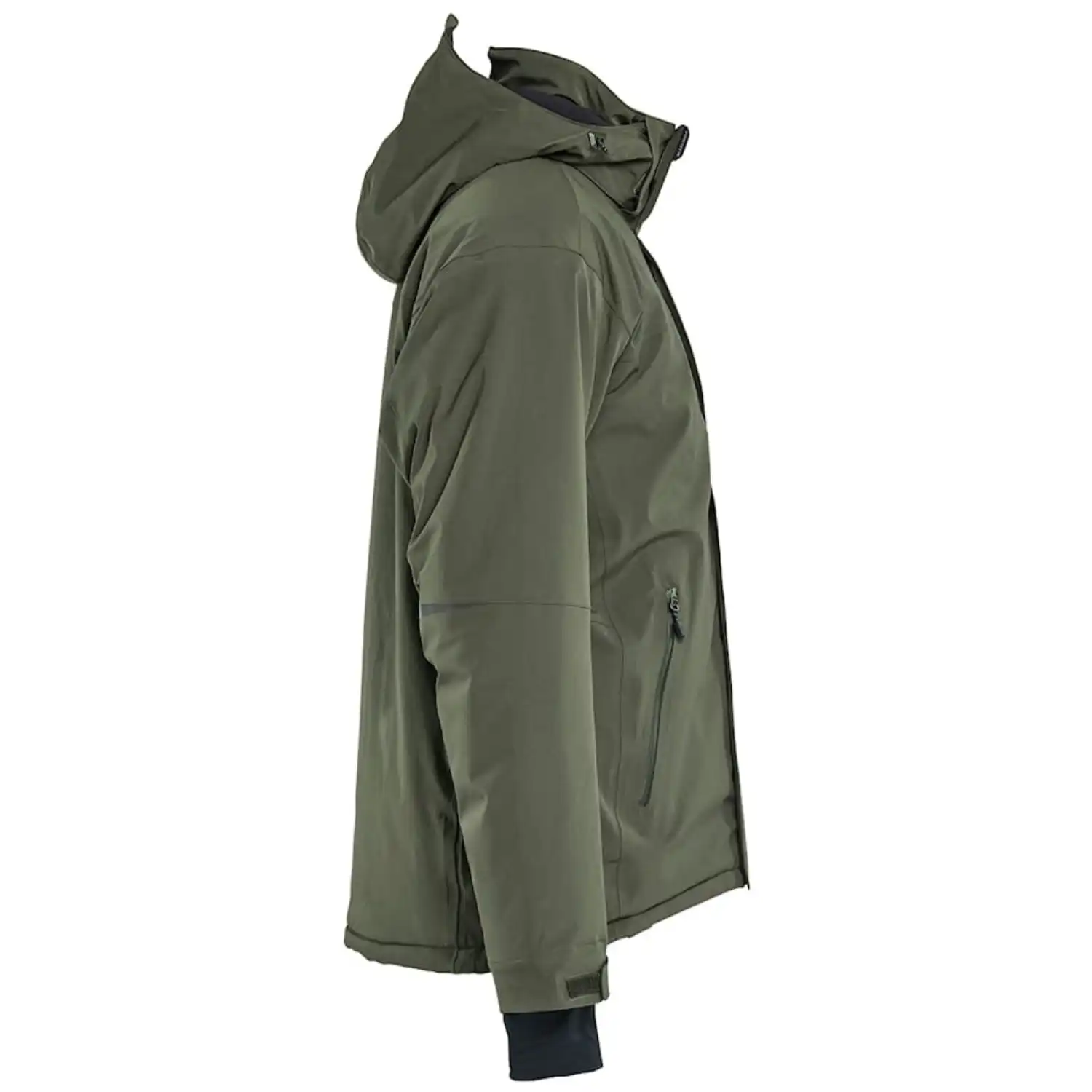 Stretch Winterjacke "STRIKER" in waldgrün, L - Thumbnail 5
