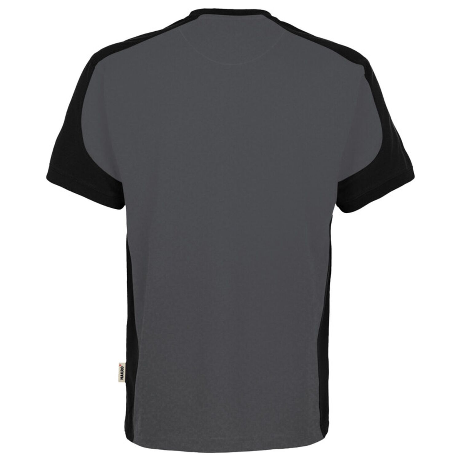 T-Shirt "CONTRAST" MIKRALINAR® ECO in anthrazit, XS - Thumbnail 3