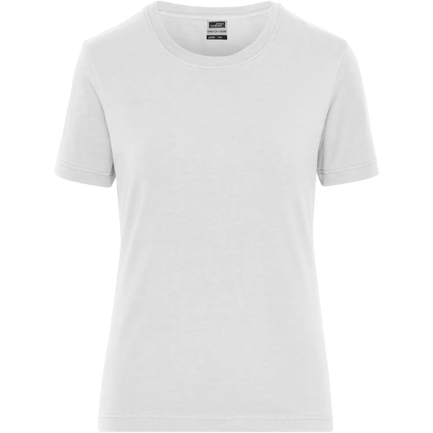 Damen Bio Stretch T-Shirt "JN1801" UV-Schutz in white, 3XL - Bild 1