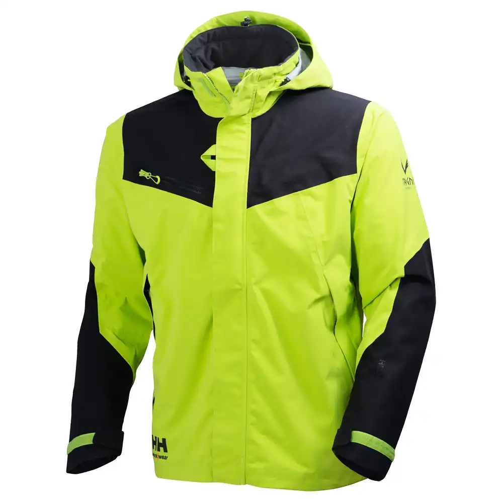 Shelljacke "MAGNI" in lime green, L - Thumbnail 1