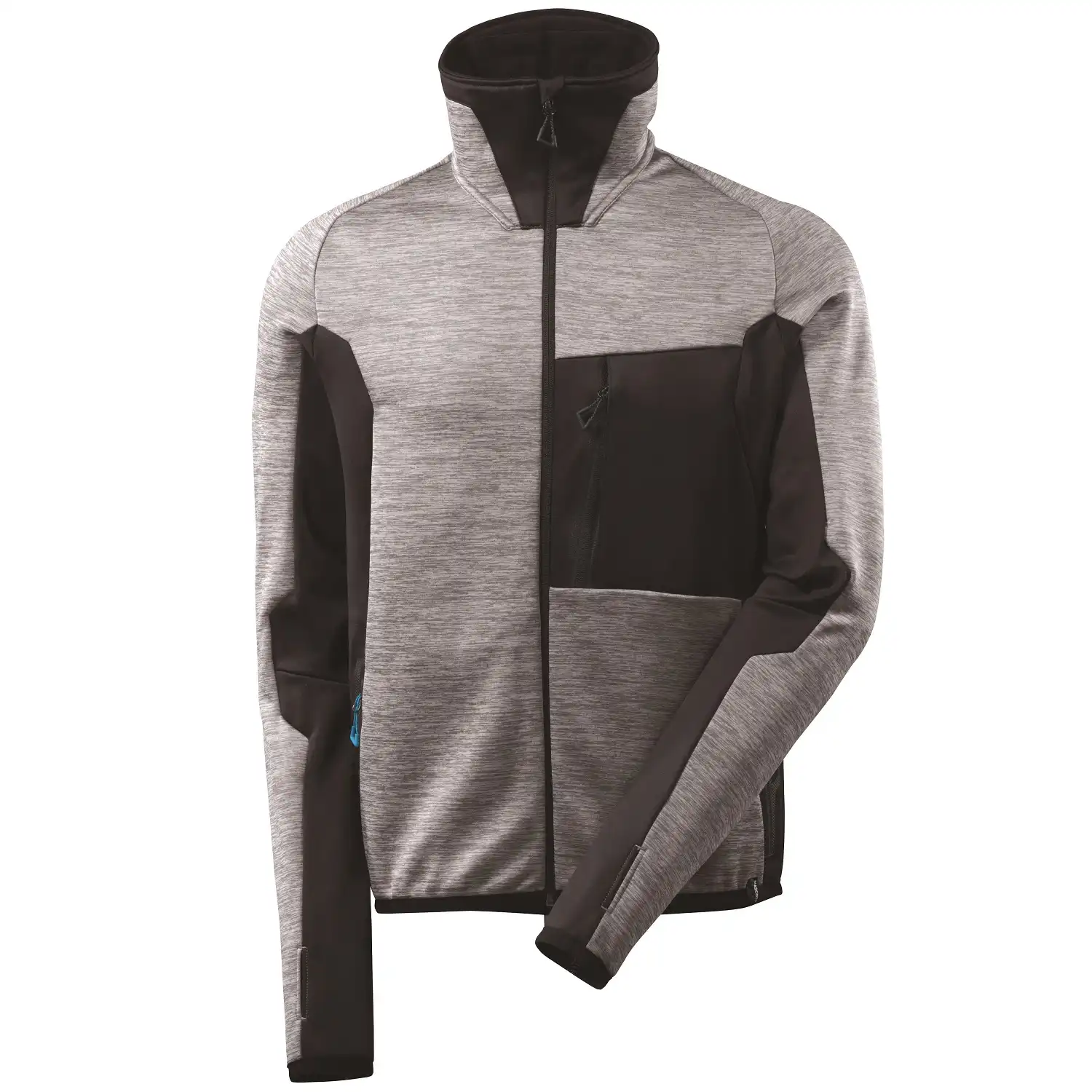 Fleecejacke Advanced in grau, XXL - Thumbnail 1