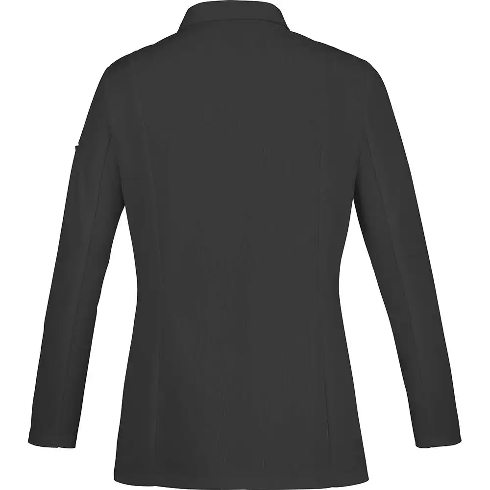 Damen Kochjacke "CHIVES2" in schwarz, L - Thumbnail 3