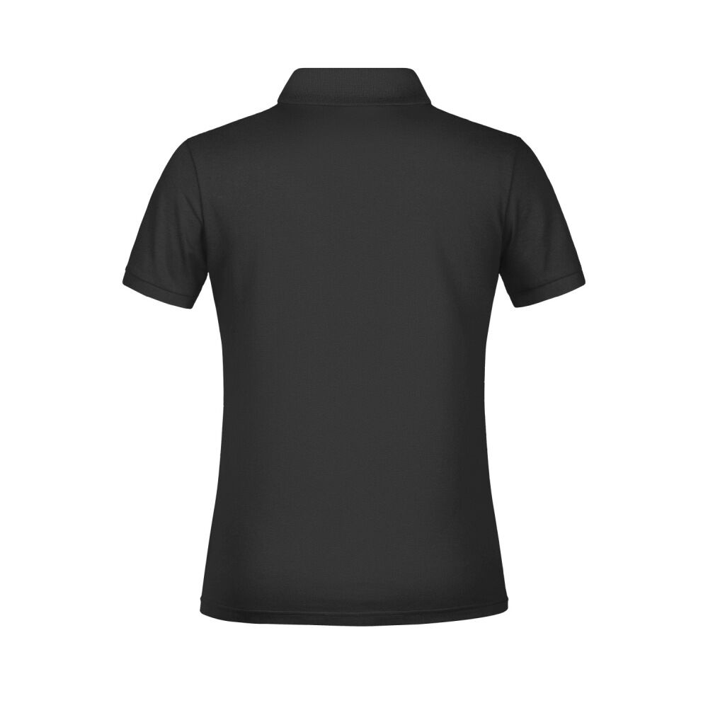 Damen Basic Polo Lady in black, M - Thumbnail 2