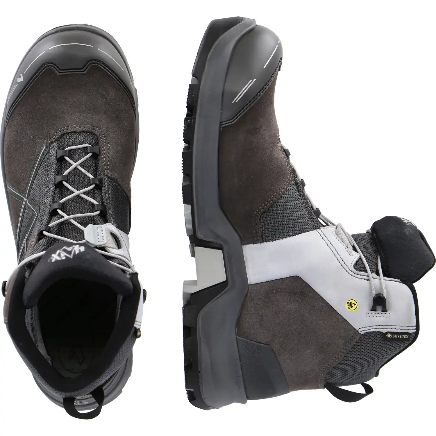 Sicherheitshochschuhe S3 "SAFETY+ GTX MID" grey-silver CONNEXIS  in UK 8 (EU 42) - Thumbnail 2
