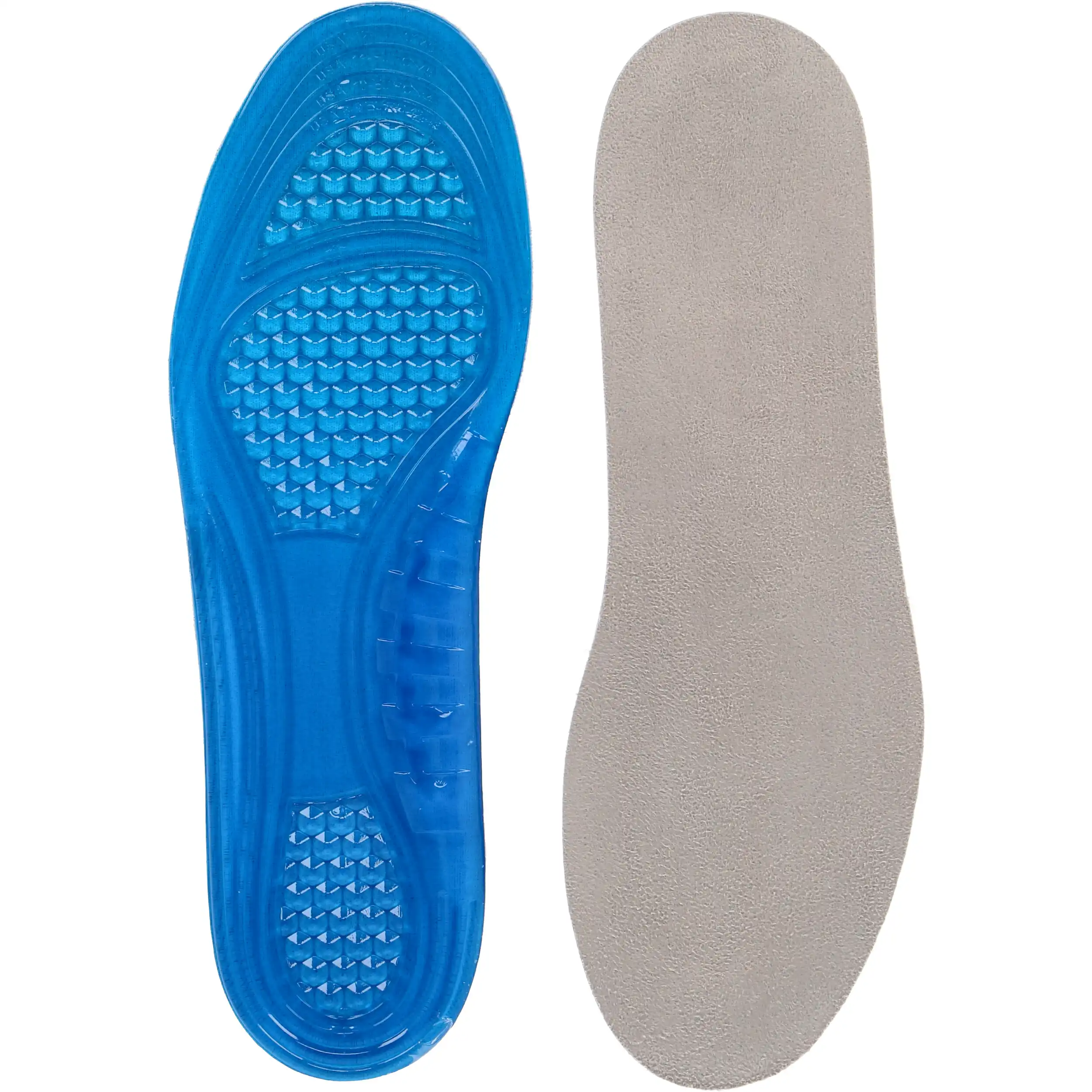 COMFORT-GEL-Einlegesohlen - blau, zuschneidbar in 37-42 - Thumbnail 1