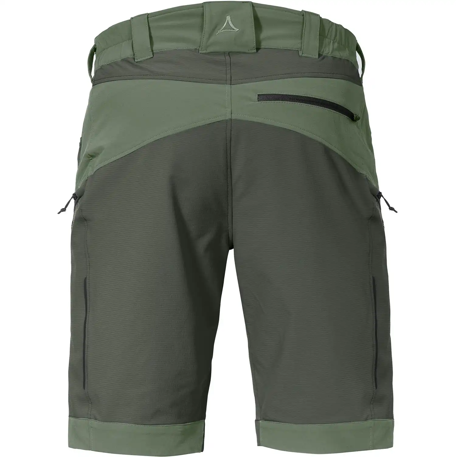 Stretch-Shorts "MASCHINE" in grün, 48 - Thumbnail 2