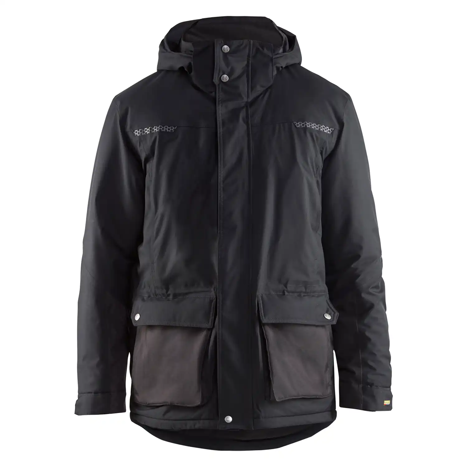 Winterparka Schwarz "4989" in L - Thumbnail 1