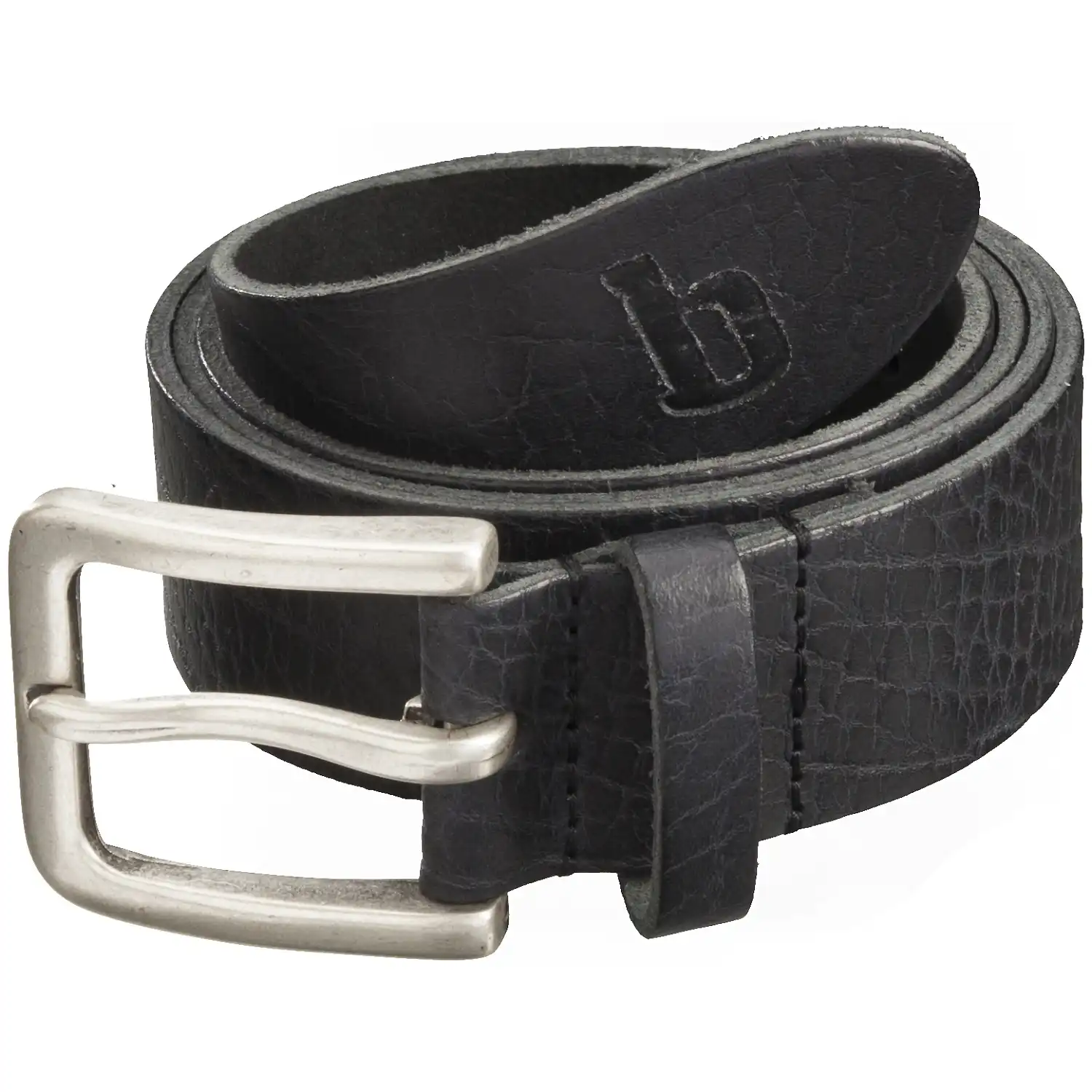 Ledergürtel "RANGER" in black, 95 cm - Bild 1