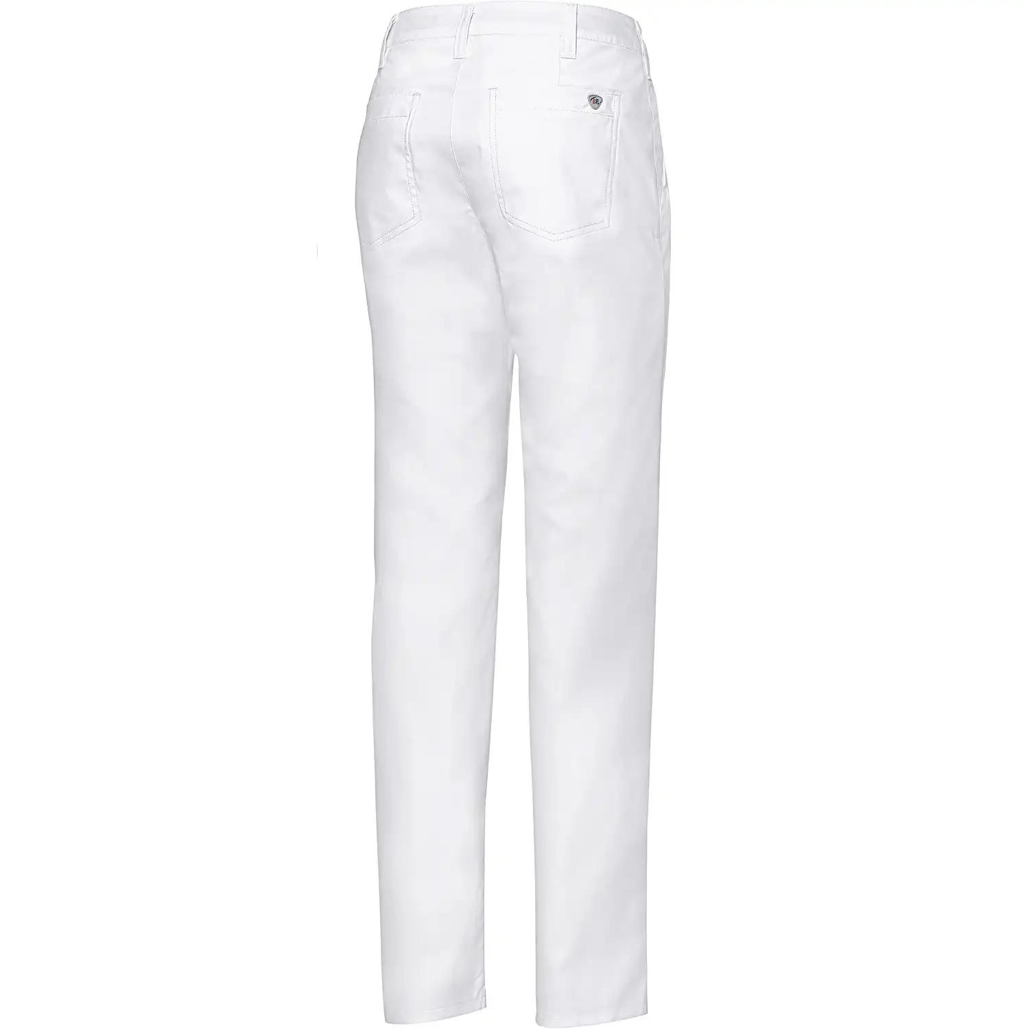 Damen Chinohose "1734-130" 100% Baumwolle Med & Care weiß in 38 - Thumbnail 2
