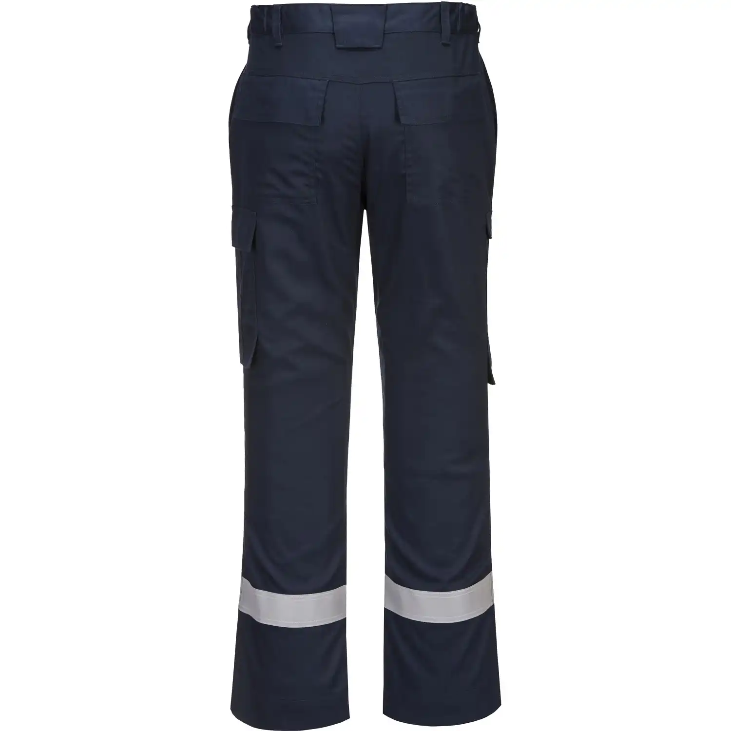 Multinorm Bundhose "FR401" Bizflame Plus in marine, L - Thumbnail 2
