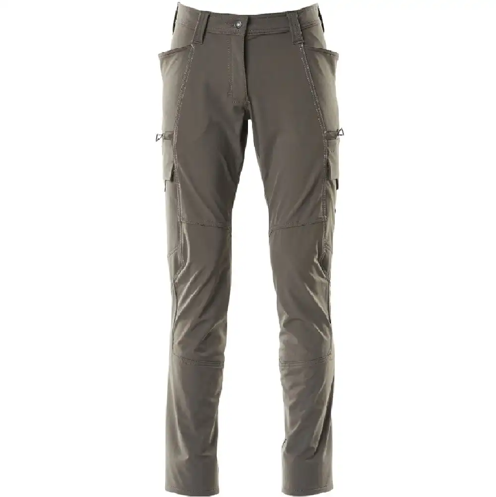 Damen Stretch-Servicehose "ACCELERATE" Diamond in dunkelanthrazit, 76C42 - Thumbnail 1