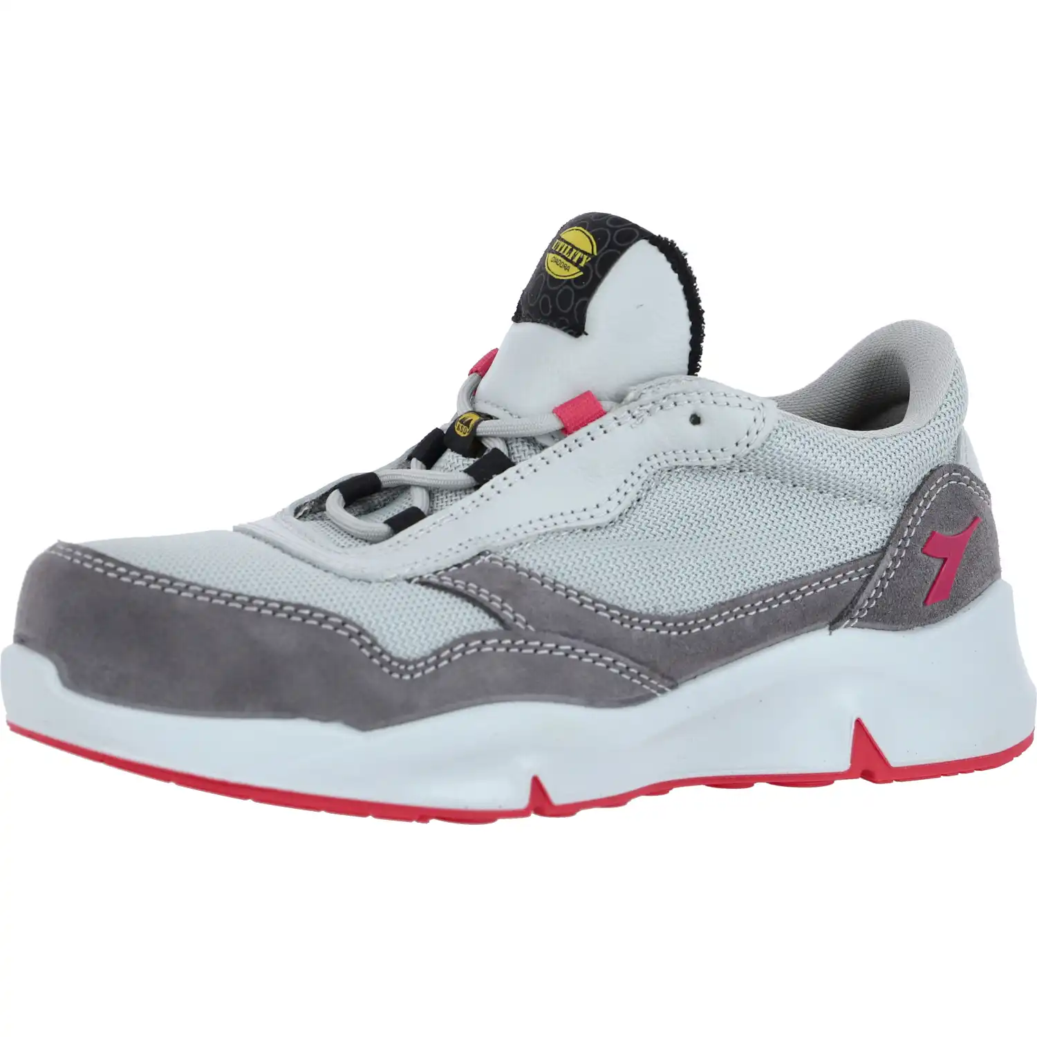 Damen Sicherheitshalbschuhe S1PL "ATHENA TEXT LOW" Violett/himbeerrot in 39 - Thumbnail 1