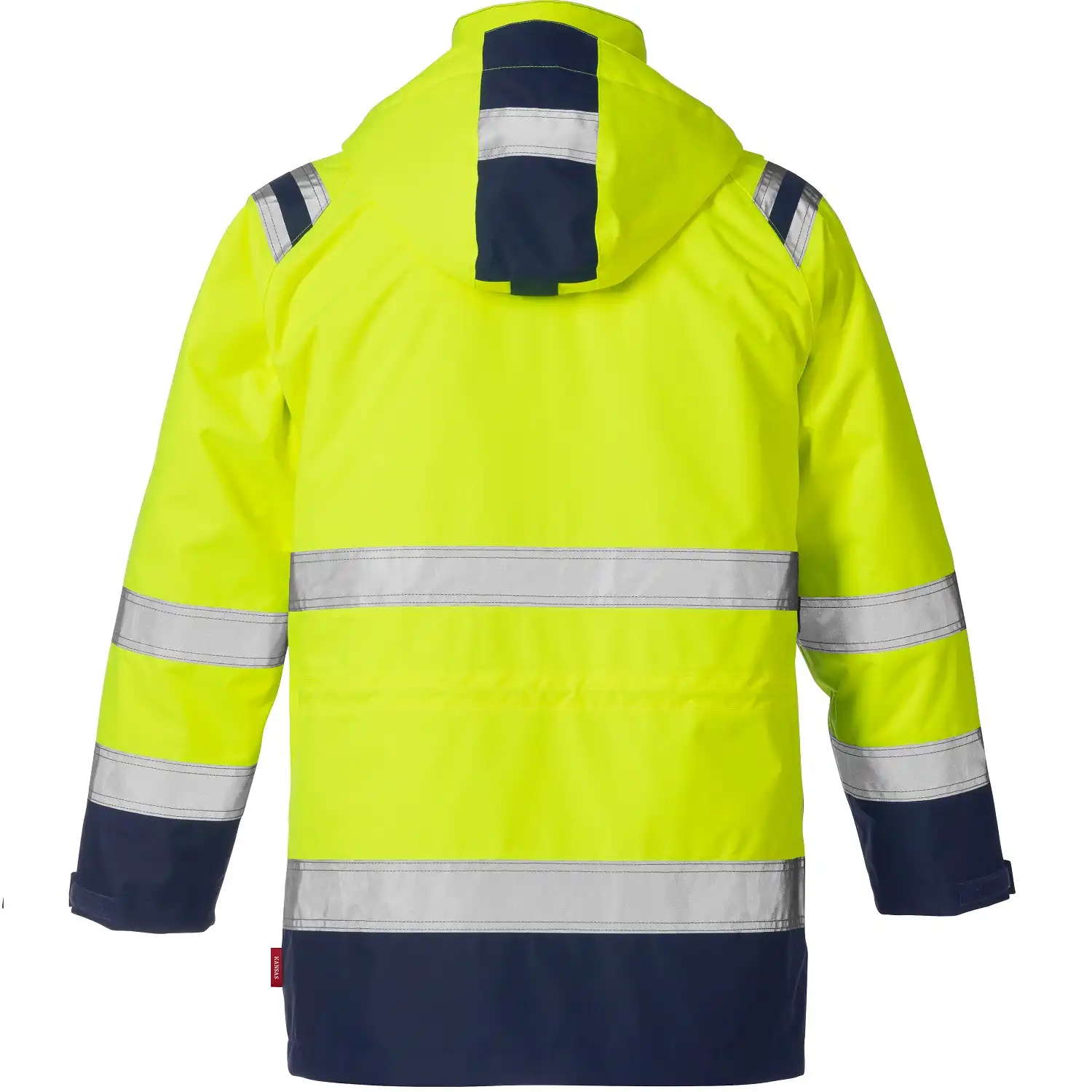 Warnschutz Winterparka "4036 GTT" in gelb/marine, M - Thumbnail 2