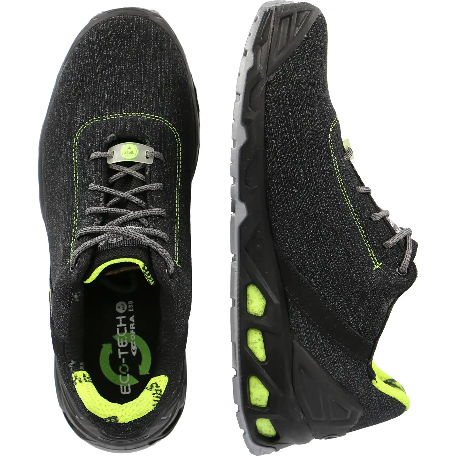 Sicherheitshalbschuhe S3 "LITER" ESD GREENfit  in 43 - Thumbnail 2