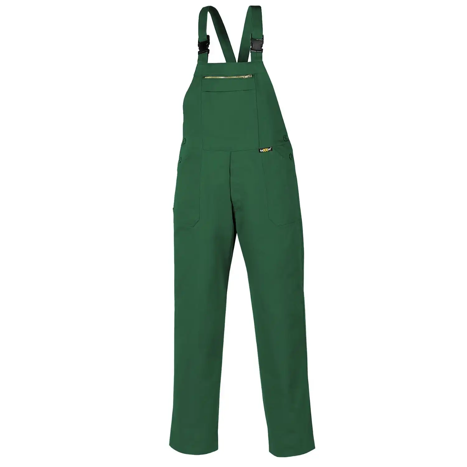 Latzhose 290g/m² "BASIC" Baumwolle in grün, 24 - Bild 1