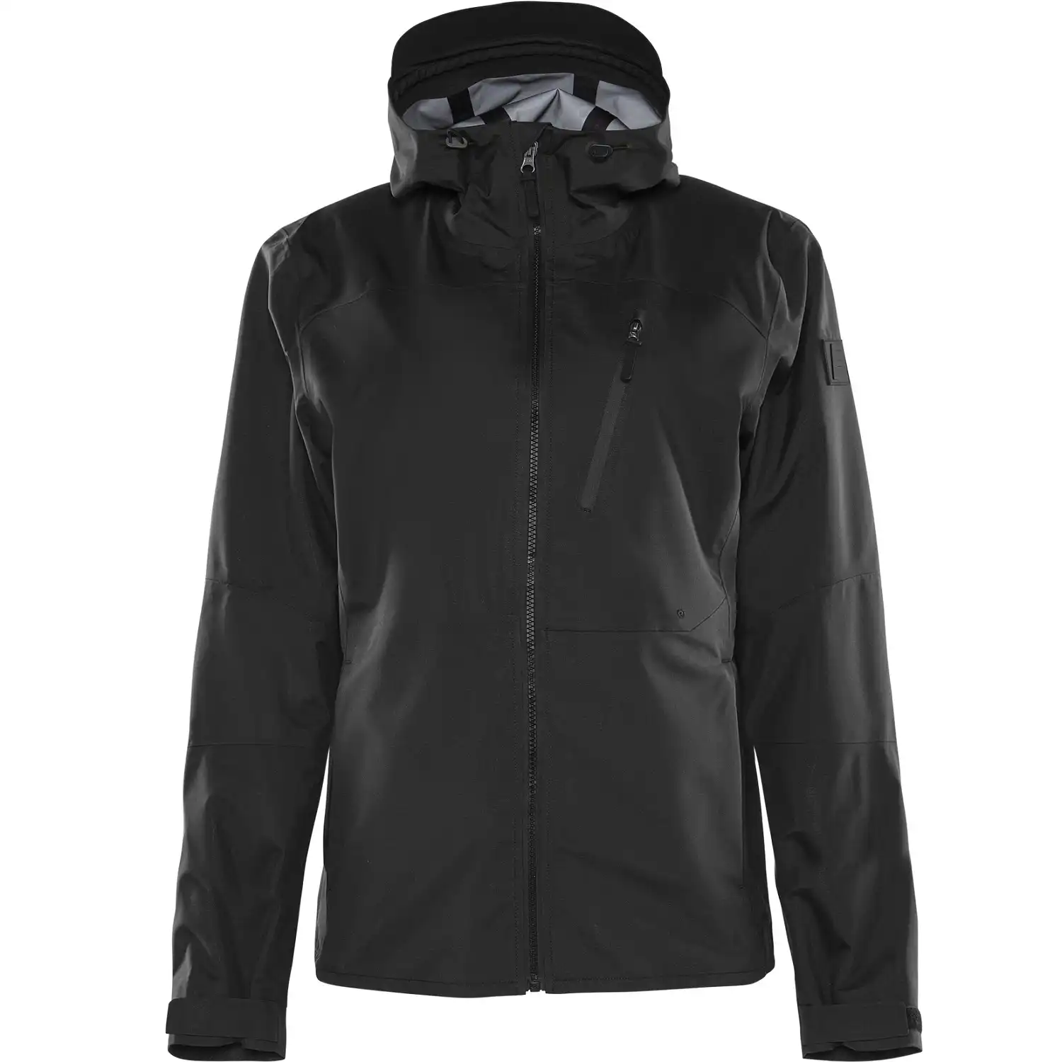 Regenjacke "ZINC" Outdoor in schwarz, XS - Thumbnail 1