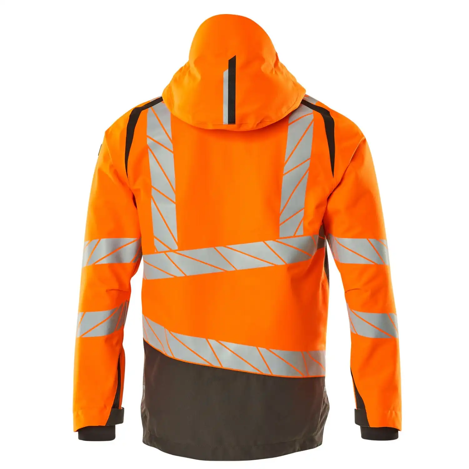 Warnschutz Regenjacke zweifarbig "ACCELERATE SAFE" in orange/dunkelanthrazit, 3XL - Thumbnail 2