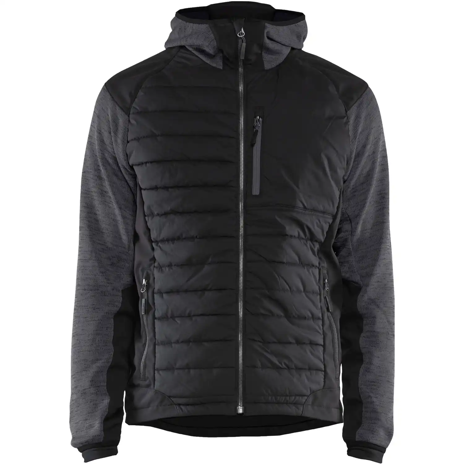 Hybridjacke "5930" in dunkelgrau/schwarz, M - Thumbnail 1