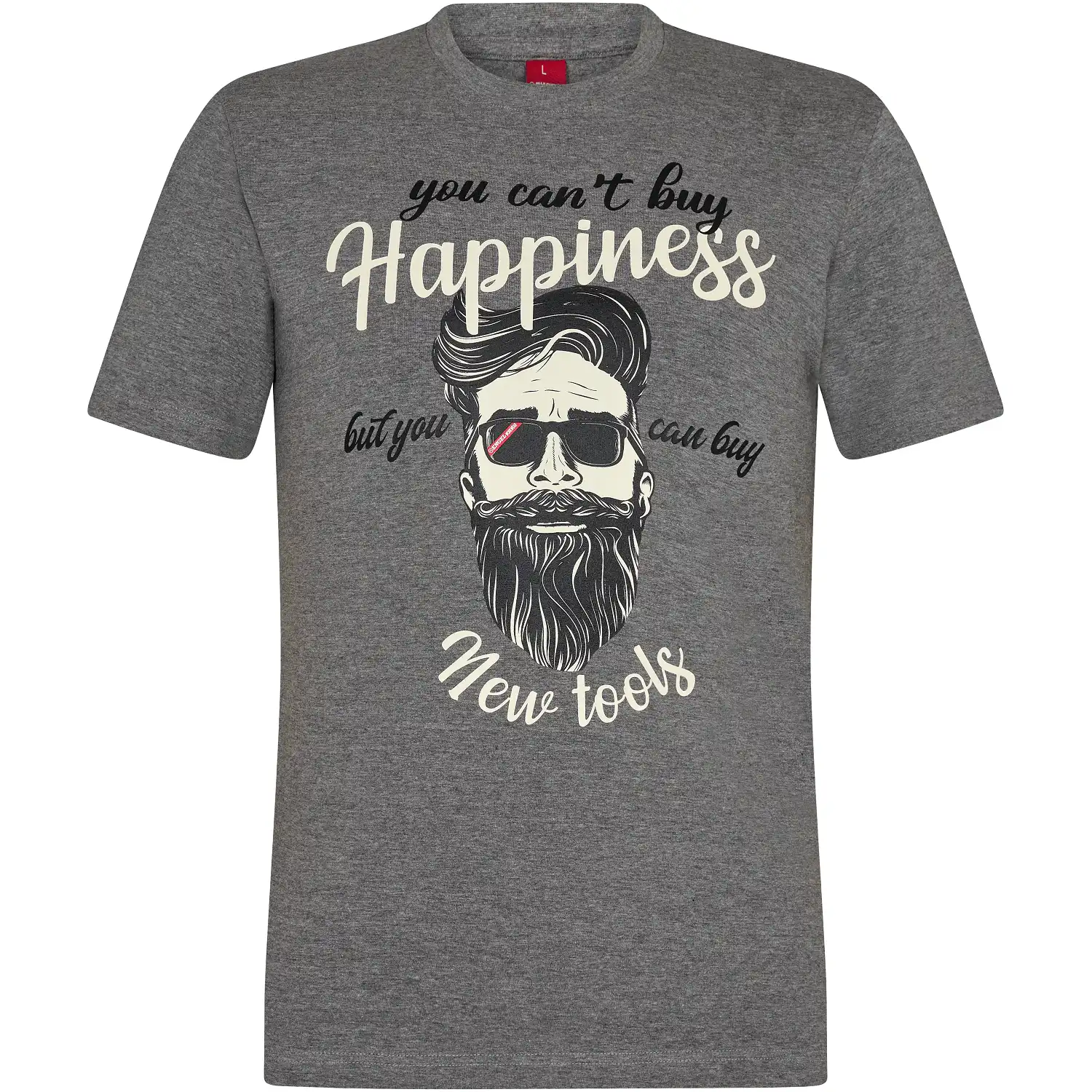 T-Shirt "9043-338" Extend grau-meliert in XL - Thumbnail 1