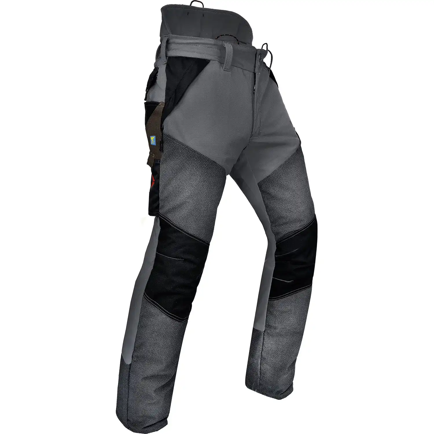 Forst- und Schnittschutzhose "GLADIATOR-EXTREM" Kl. 1 grau in S - lang - Thumbnail 1