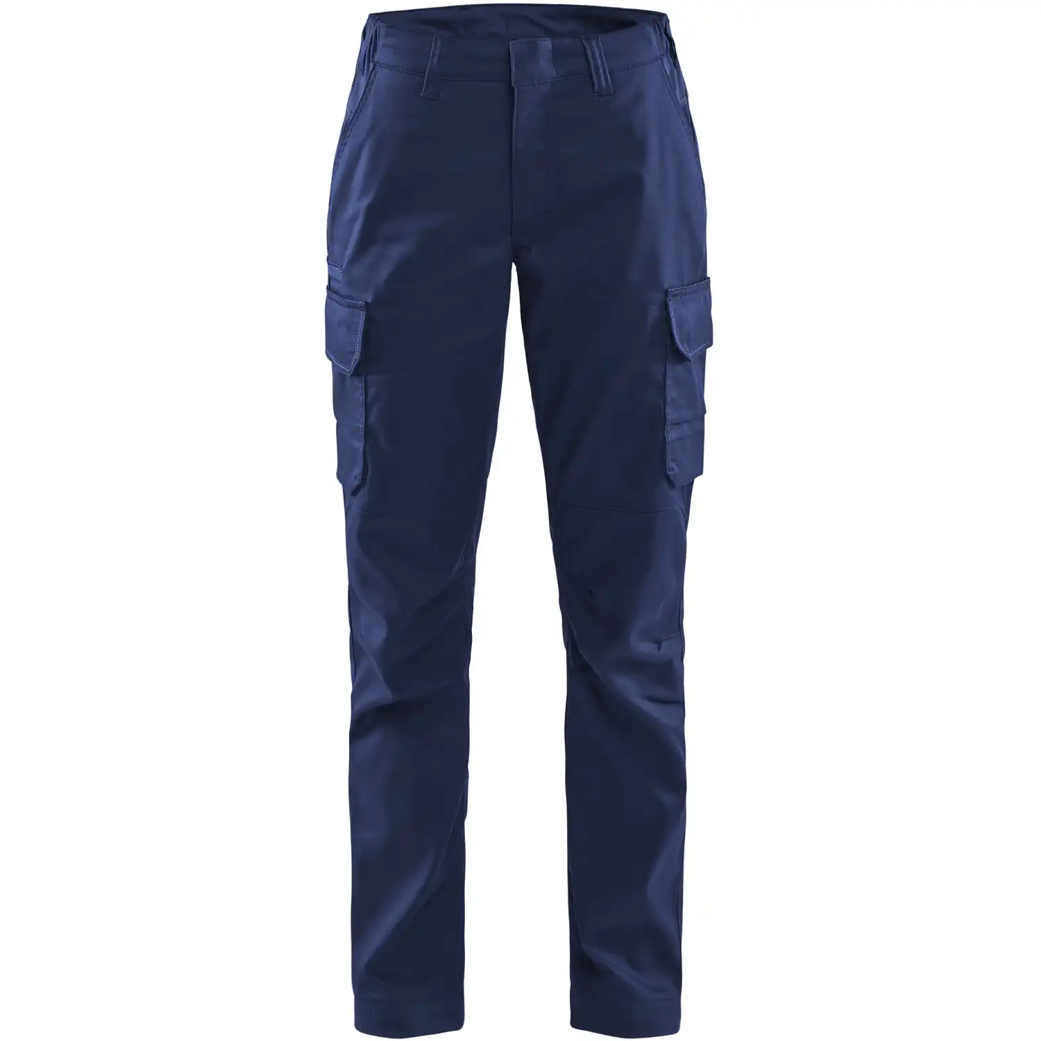 Damen Stretch Bundhose "7144" Industrie in marine/kornblau, C32 - Thumbnail 1