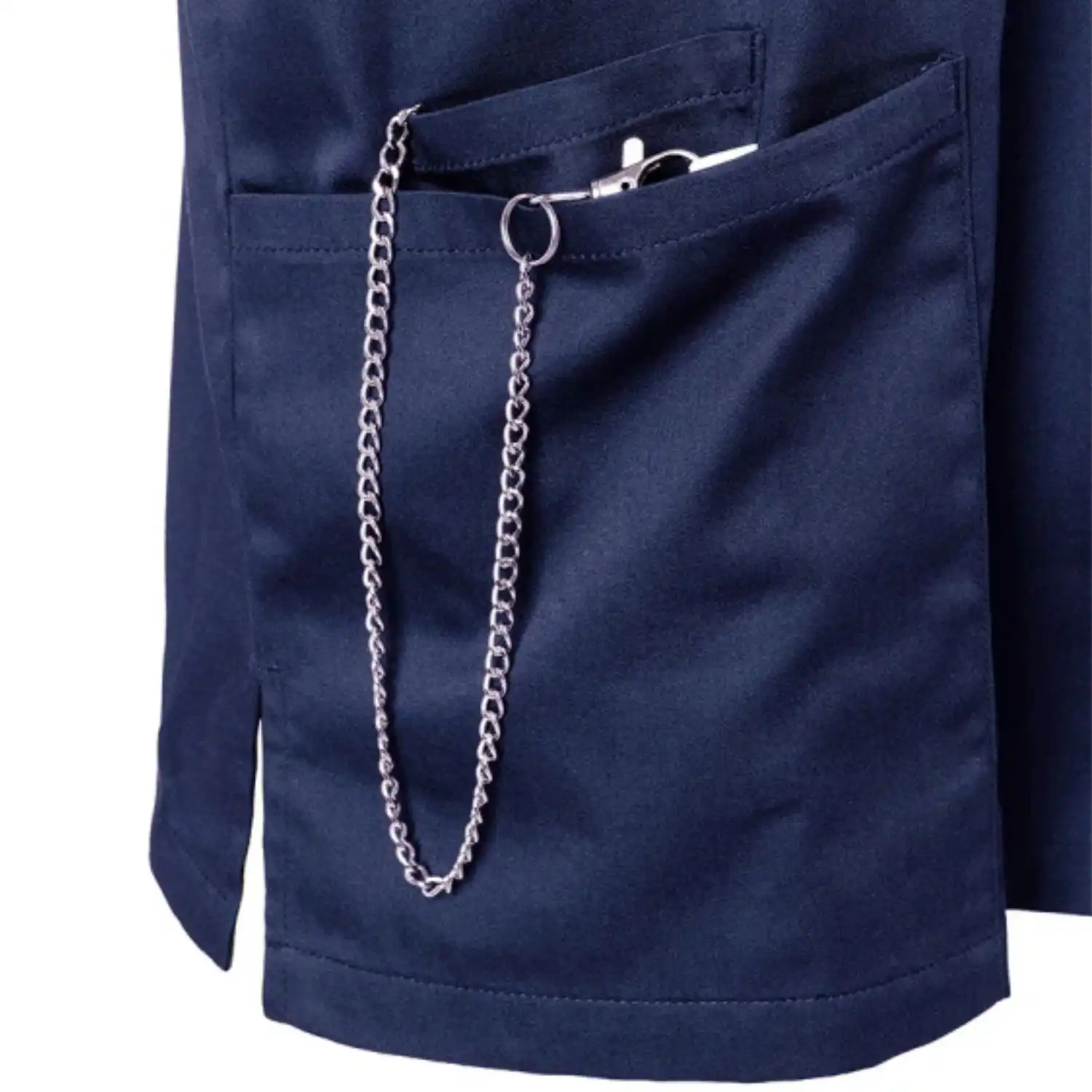 Herren Schlupfkasack Essential "KS 65" in marine, L - Thumbnail 6