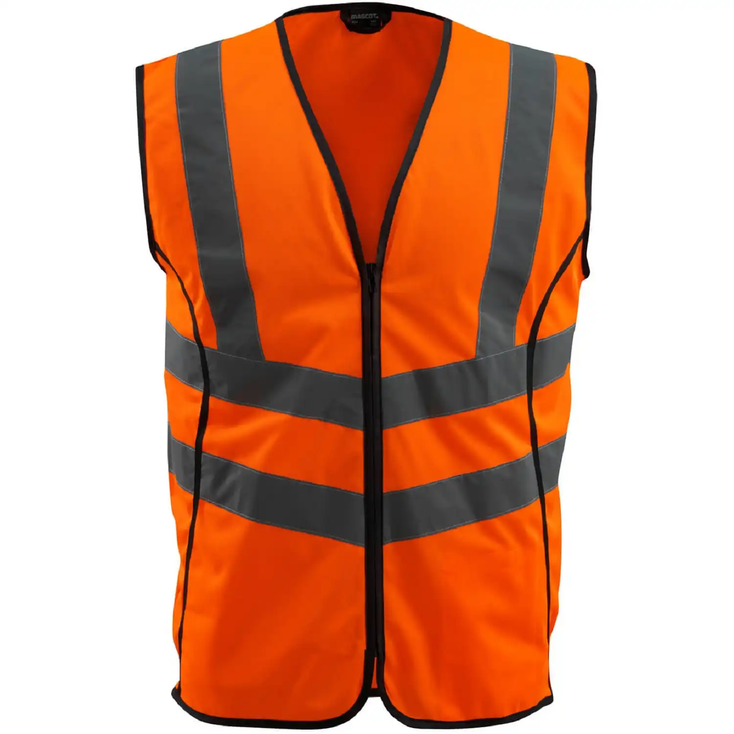 Warnschutz Verkehrsweste "WINGATE" Safe Supreme in fluororange, XL - Thumbnail 1